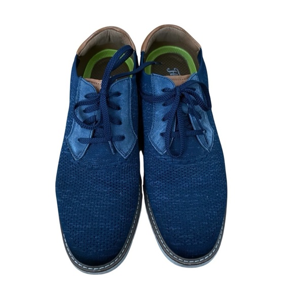 Florsheim Shoe Company Men’s Comfortech Blue Oxford Shoe Size 8.5
